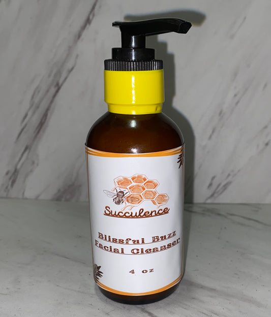 “Blissful Buzz” Face Cleanser